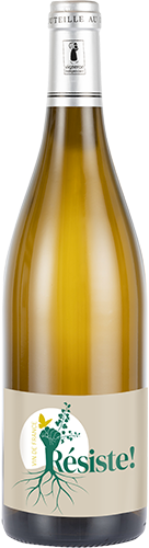 Bouteille Résiste – Blanc – Vin de France