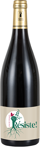 Bouteille Résiste – Rouge – Vins de France
